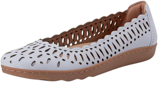 Lightweight Women’s Luna Slip-On Flat Shoes