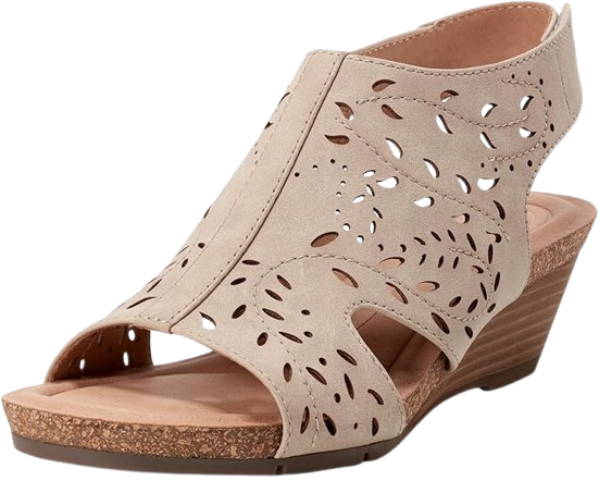 Comfort Step Women’s Strappy Wedge Sandal