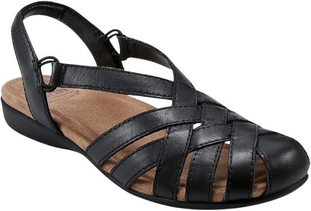 Open Toe Women’s Berri Buckled Strap Sandal